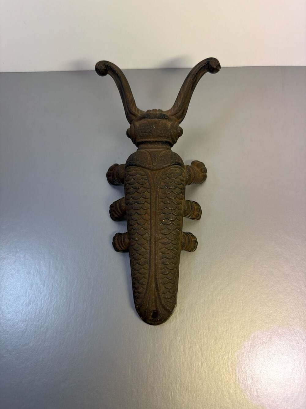 Iron Art JM 133 Vintage Cast Iron Beetle Boot Jack, 9.5"